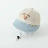 Versión coreana de gorra de béisbol de red para bebé al por mayor nuevo visera de mezclilla con visera de oso para niños sombrero transfronterizo T543