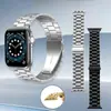 Pulseira para Apple Watch - Três tipos de aço de alta qualidade, metal e pulseiras de relógio universais de aço inoxidável