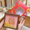 Marco de Fotos Dorado Más Vendido Adorno Feng Shui para Riqueza y Prosperidad, Dios de la Riqueza Pieza de Exhibición de Oro Puro, Regalo para Familia y Amigos