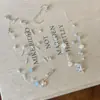 Viagem à Ilha~ Colar de Estrela do Mar para Mulheres, Corrente de Clavícula em Camadas para Férias na Praia, Acessório de Corrente de Pescoço Fresco e Simples