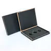 Caja de embalaje para unidad flash USB negra en stock, Caja USB con textura de Kevlar, Caja de embalaje USB para música sin pérdidas, Caja USB de Douyin Kuaishou