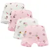 Ropa interior infantil de algodón puro, calzoncillos tipo bóxer para niñas, calzoncillos tipo bóxer para bebés, pantalones cortos para estudiantes y niños pequeños, entrepierna de algodón puro.