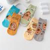 Calcetines Nuevos de Comercio Exterior, Calcetines Lindos de Dibujos Animados, Calcetines Casuales Estilo Coreano para Mujer, Calcetines Cortos Bajos de Crayon Shin-Chan, Venta Directa