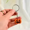 Chaveiro popular de Halloween, exclusivo para vendas transfronteiriças, adequado para capas de celular, bolsas e como acessório de chaveiro; feito de material de PVC macio