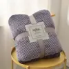 Manta de franela gruesa con diseño de piña a cuadros para bebé, manta de franela, manta para mascotas, manta de aire acondicionado, manta de felpa de coral para regalo