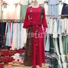 Traje estilo étnico 2024 primavera y verano nuevo algodón y lino bordado estilo étnico traje de mujer turismo ropa étnica al por mayor