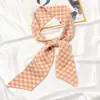 Bufanda para Mujer Invierno Tejida Larga Estilo Coreano Nuevo Estilo Coreano Estudiante Decorativa Geométrica Larga de Lana Pequeña Bufanda