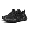 Sapatos de tricô casuais para esportes ao ar livre e uso diário, sapatos tipo meia versáteis, sola grossa, novo estilo, tendência da moda, sapatos esportivos versáteis
