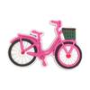 Zapatos rosas con agujeros y flores, accesorios de PVC de goma suave con dibujos animados para niña, zapatos de jardín con flores, hebillas decorativas, accesorios en stock