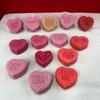 Vela Aromática de Corazón de Letra Molde de Yeso de Silicona DIY Día de San Valentín Corazón Jabón Hecho a Mano Mousse Molde para Pastel