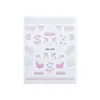 Nuevo Estilo Calcomanía para Uñas con Encaje en Relieve Lazo Rosa Chica Linda Calcomanía Estéreo para Uñas