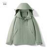 Ropa de Carga Morada para Mujer Tres en Uno a Prueba de Salpicaduras de Agua Ropa Cálida Cortavientos e Impermeable de Primavera, Otoño e Invierno para Montañismo al Aire Libre Ropa para Hombres