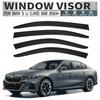 Adecuado para BMW Serie 5 eje largo protector de lluvia y viento BMW Serie 5 E60 F18 Visera de ventana