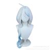 [Tongchuan] Genshin Impact dios del agua Fengdan Fu Carlos peluca de cosplay cuero cabelludo simulado cabello grande mate