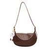 Bolso de diseño nicho para mujer de gran capacidad 2023 nuevo otoño e invierno versátil retro bandolera mensajero bolso dumpling texturizado
