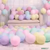 Decoración de Globos para el Día del Niño Arreglo de Escena Festiva Coche Macarrón Antiexplosión No Tóxico 100 Piezas/Bolsa 888079