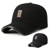 Gorra de Béisbol para Hombre Invierno Personalizada de Anciano con Acolchado de Algodón y Orejeras para Ciclismo con Visera Grande Resistente al Viento Cálida Simple a la Moda