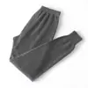 Pantalones térmicos de lana pura para mujer, leggings de punto ajustados para otoño e invierno, de cintura alta, estilo masculino, hechos con lana australiana pura, hilo grueso
