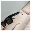 Nuevas gafas de montura, gafas de sol de moda, gafas de sol de estrella para hombres y mujeres, gafas de sol coreanas, protector solar, generación mayorista
