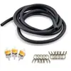 Kit de filtro de óleo modificado para motocicleta filtro de gasolina para veículo off-road com fecho de mangueira de combustível