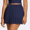 Conjunto nuevo de falda de tenis para primavera y verano, falda deportiva para bádminton, falda corta de dos piezas, falda corta de golf y yoga, venta al por mayor para mujeres