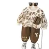 2026 Nuevo Conjunto de Ropa de Otoño para Niños Niños Sudadera con Bolsillo con Cremallera Conjunto Elegante de Dos Piezas Niños Bebé