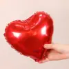 Plato de luz en forma de corazón de 10 pulgadas, globo de papel de aluminio, decoración para fiesta, propuesta para expresar el ambiente de amor en la escena, globo de película de aluminio