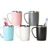 Vaso para enjuague bucal de acero inoxidable 304, vaso para cepillo de dientes doméstico, vaso para cepillo de dientes de alta gama para parejas y padres e hijos, vaso anticaídas con asa