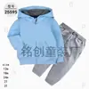 Comercio Exterior Ropa Infantil Primavera y Otoño Conjunto Infantil de Dos Piezas Material Sudadera Sudadera con Capucha Ropa Infantil para Bebés Ropa de Salida [Al por Mayor]