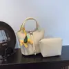 Bolsa Saco Transfronteiriça com Padrão de Lichia de Alta Qualidade para Mãe e Filho Bolsa de Ombro Único Grande Capacidade para o Dia a Dia Cesta de Legumes Bolsa de Mão Feminina Personalizada