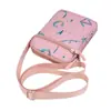 Bolsa para Teléfono Móvil 2025 Nueva Ligera Simple Bolso de Hombro Casual Versátil Estilo Coreano Bolso Cruzado Portátil Pequeño Cuadrado para Viajeros