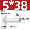 GB873 remache de aluminio cabeza plana grande remache semitubular cabeza semirredonda remache hueco cabeza redonda M2M2.5M3M4M5M6