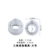 Fábrica de Origen Artesanía de Molde de Resina de Cristal Anillo Plano Irregular Curvo Molde de Silicona DIY Otros
