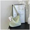Bolso Cruzado Versátil Diario, Bolso Nuevo Tipo Dumpling, Bolso Tote de Gran Capacidad, Moderno, Casual y Sencillo Bolso de Hombro tipo Waffle