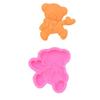 Forma de silicone para bolo transfronteiriça, forma de urso, forma de boneca, pudim, forma de bolo DIY, forma de biscoito para assar, forma de epóxi