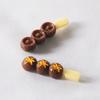 Casa de muñecas casa de muñecas mini brochetas estilo japonés barbacoa albóndigas comida en miniatura modelo de juego OB11 muñeca de trapo pequeña