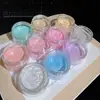 Polvo de Mica para Manualidades al por Mayor, Pegamento para Uñas Flow Hemp, Polvo de Sirena Destello Diamante, Materiales para Hacer Arena Movediza de Polvo de Diamante