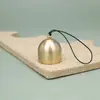 Mini Campanas Pequeñas de Latón Adornos Colgantes Hechos a Mano DIY Decoraciones para el Festival del Bote del Dragón Colgantes Accesorios Piezas de Carrillón de Viento Claras Materiales