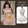 Lencería Sexy Manyu Dulce y Linda Nuevo Estilo Disfraz de Cocinera y Sirvienta Delantal de Puro Deseo Uniforme Sexy 9551