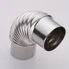 Suministro Directo de Fábrica de Codo de Acero Inoxidable para Calentador de Agua a Gas 50607080100 Chimenea de Calentador de Agua