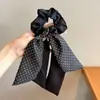 Corda de Cabelo com Laço de Bolinhas Infantil para Meninas, Elástico para Rabo de Cavalo Baixo de Alta Qualidade, Acessórios de Cabelo Versáteis para Menininhas