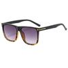 Nuevas gafas de sol de moda retro con montura grande y cuadradas, modernas y clásicas para sesiones de fotos callejeras, gafas de sol resistentes a los rayos UV.