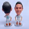 Aficionados al fútbol del Real Madrid C rollewan masneymar Salah regalo muñeca estrella muñeca de juego modelo hecho a mano