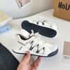 Aidemeng Estilo Hong Kong Esportivo Casual Tendência Ins 2025 Primavera e Outono Versão Coreana Versátil Emagrecedor Sapatos Casuais A6066