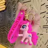 Pony Polly Pendurada Boneca Fofa Chaveiro de Carro Livro Pingente Criativo para Bolsa Pequeno Presente Chaveiro