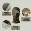 Máscara Facial Camuflada Verão Ciclismo Capuz Cobertura para Cabeça de Seda de Gelo Protetor de Pescoço à Prova de Vento Máscara Facial de Pesca Proteção Solar Capuz de Cobertura Facial