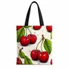 Bolsa de Lona para Gatinho Pintura a Óleo Transfronteiriça Temu Bolsa Tote de Lona com Impressão Digital Bolsa Tote para Ir ao Trabalho Compras Personalização