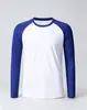 Camiseta Manga Longa Esportiva ao Ar Livre com Absorção de Umidade Gola Redonda Secagem Rápida Respirável Casual Tecido Piqué