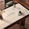 Mantel y Salvamanteles de Mesa de Comedor Estilo Vintage de Lujo Ligero y de Gama Alta, Impermeable, Resistente al Aceite, Resistente al Calor, Resistente a Altas Temperaturas, Protector Lavable para Mesa de Centro