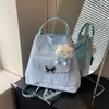 Moda Casual Bolso de Mano Casual para Viajes Cotidianos Gran Capacidad Moda Estilo Coreano Para Mujer Verano 2025 Nuevo Bolso de Hombro de Mariposa